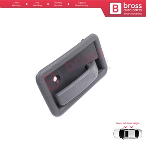 BDP1442-2 Front or Rear Right Interior <b>Door</b> <b>Handle</b> Opener Gray for 19 Phase 2 1992-2000 Clio MK1 1990-1999 7700813586 - Product Image 2