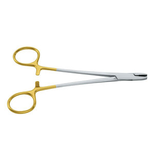 Porte-aiguille Twister en acier inoxydable 18.5 cm Instruments chirurgicaux Matériel médical Fabricant en gros - Product Image 4