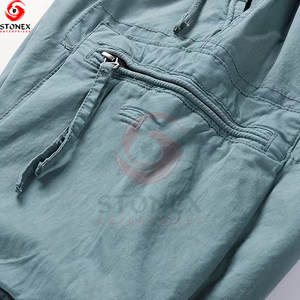 Shorts cargo décontractés multi-poches en coton respirant taille mi-haute pour hommes – Vente en gros, nouveauté estivale - Product Image 3