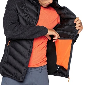Chaqueta Ligera de Invierno para Senderismo y Montañismo, Protección contra el Frío, Chaqueta de Burbuja Plegable, Moderna, con Cremallera, Impermeable - Product Image 3