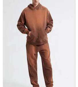 Conjunto Deportivo Premium para Hombre, Corte Ajustado, Sudadera con Cremallera y Pantalones, 2 Piezas, Poliéster Deportivo, Lavado Ácido, Transpirable - Product Image 2