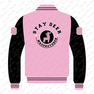 แจ็คเก็ตเบสบอลมีฮู้ดสำหรับผู้ชายและผู้หญิง - Product Image 3