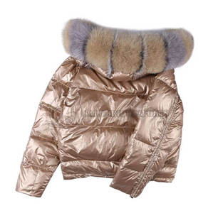 <b>Women's</b> Short Quilted Breathable Woven Reversible Eco-Friendly Quick Dry 3D Print Winter Outdoor Bomber <b>Jacket</b> - Product Image 6