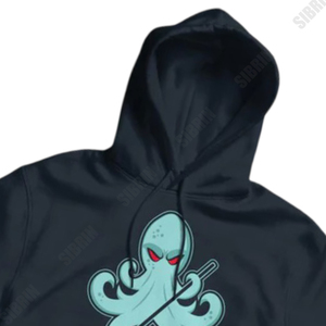 Sibrin - Sudadera con Capucha Personalizada de Primera Calidad con Diseño Profesional de los Seattle Kraken de la NHL |   Ropa de Hockey sobre Hielo 100% Algodón de EE. UU. - Product Image 5