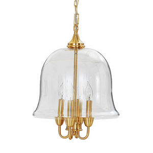 Lámpara colgante de metal de diseño clásico con lámpara colgante decorativa con acabado recubierto de polvo negro - Product Image 6