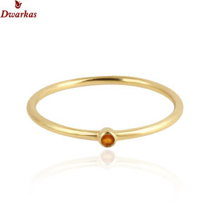 Anillo de piedra de cuarzo ahumado de Plata de Ley 925 elegante personalizado, joyería caliente para mujer, chapado en oro, alta calidad para fábrica de fiestas - Product Image 5