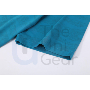 เสื้อยืดใส่เล่นกีฬาลำลองของผู้ชายพิมพ์ลายได้ตามต้องการผ้าฝ้าย100% ดีไซน์ล่าสุดโลโก้ด้านหน้า - Product Image 5