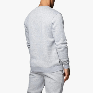 Ensemble de survêtement personnalisé pour homme, coupe classique, sweat-shirt et pantalon de jogging en molleton 100% coton, écologique, hiver, uni - Product Image 3