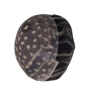 Postizo y Peluca de Cabello Humano 100% Remy Virgen Chino, Prótesis Capilar Taz Hair BD con Frente de Encaje y Ondas al Agua - Product Image 6