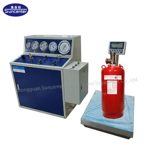 FM200 Filling System CO2 Gas Cylinder Filling Machine Fire Extinguisher Refill Station