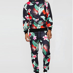 Comfortable Men Sublimation Tracksuit Set With Fashion Forward Design And Stretch <b>Fit</b> <b>Perfect</b> For All Day - Product Image 1