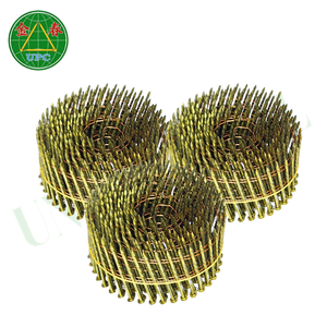 Clous en acier galvanisé à 15 degrés pour palette en bois Pistolet à clous pneumatique avec tige à vis Styles Made Vietnam Factory - Product Image 2