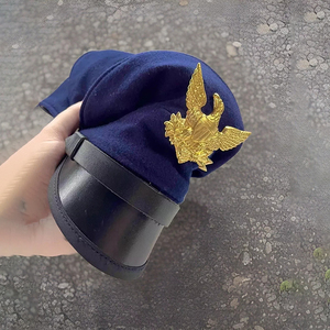 Custom Made OEM Wholesale 2024 Officers Hat Top Quality with Customized Size Color and logo Print Customized <b>Material</b> Caps - Product Image 5