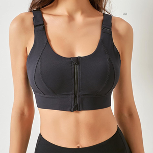 Sujetador deportivo cómodo para mujer para entrenamiento y entrenamiento Sujetador de compresión duradero para uso en fitness y gimnasio - Product Image 3