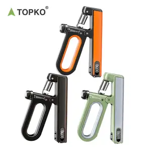 TOPKO Dispositif de force de préhension de haute qualité Appareil de fitness portable Exerciseur de main Sport Force de préhension de la main