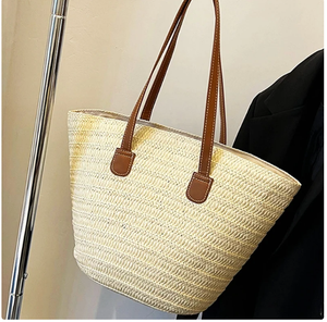 Bolso de Mano de Cuero Tejido a Mano Estilo Boho Artístico para Mujer, Bolsos de Playa de Macramé con Flores de Margarita, Directamente del Proveedor Indio - Product Image 2