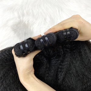 Haute qualité Remy sud de l'Inde Temple brut imperméable à l'eau écologique femmes doux Double trame droite cheveux humains toupet - Product Image 3