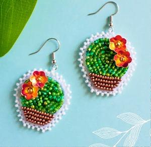 Pendientes y Joyería con Cuentas, Pendientes Personalizados con Múltiples Cuentas para Mujer, Joyería Festiva para Fiestas al Mejor Precio - Product Image 2