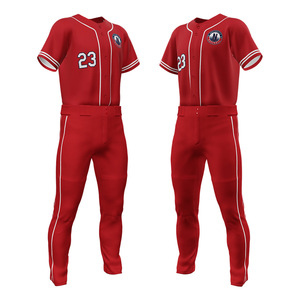 Vente chaude Vêtements de baseball personnalisables Maillots de baseball vierges de qualité supérieure Hommes Jeunes Uniformes de sport sublimés en gros Équipes - Product Image 6
