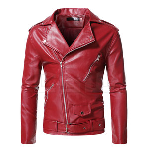 Chaqueta de cuero de invierno para hombre más vendida Diseño delgado con cuello alto Material de lona hecho en Pakistán Producto caliente - Product Image 1