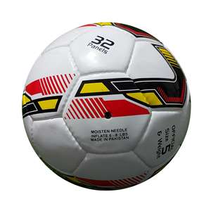 Ballon de football professionnel personnalisé de haute qualité en PVC PU 5 meilleure vente machine de football en cuir officielle cousue pour le Pakistanais - Product Image 2