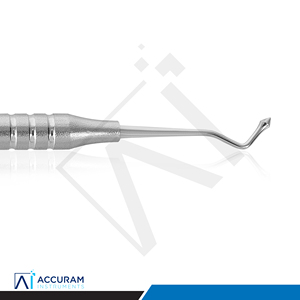 Pulidor Dental de Doble Extremo Amalgam, Instrumento Operativo de Acero Inoxidable, Herramienta Restauradora de 17 cm, Odontología de Precisión para Rellenos, CE - Product Image 3