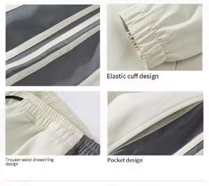 Veste printemps-automne Survêtements de survêtement pour hommes Ensembles 2 pièces Costumes de jogging athlétiques Tenues décontractées. - Product Image 5