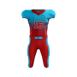 Uniforme de football américain sur mesure en polyester 100% Concevez votre propre uniforme de football américain - Product Image 2