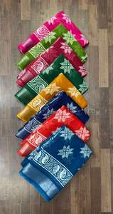 Sari en lin pur de qualité supérieure 100% lin pur avec un tissage artisanal élégant, respirant, léger, sari en lin pur de luxe pour l'été - Product Image 6