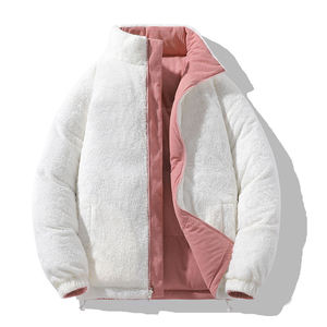 Chaqueta de Invierno Acolchada Unisex con Cremallera de Dos Lados, Diseño de Camuflaje y Parches, para Primavera, Fabricada por OEM - Product Image 3