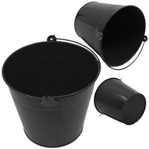 Custom Pink <b>Mini</b> Metal Pail Durable Rust-Resistant Iron Bucket Garden Planter Pot for Wedding Decor Garden & <b>Storage</b> Planters - Product Image 5