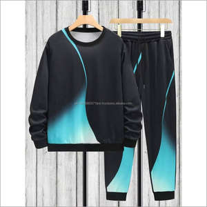 Conjunto Deportivo Casual para Mujer, Sudadera con Capucha Sublimada y Pantalones Deportivos, Ropa de Yoga de Dos Piezas, Otoño 2025 - Product Image 1