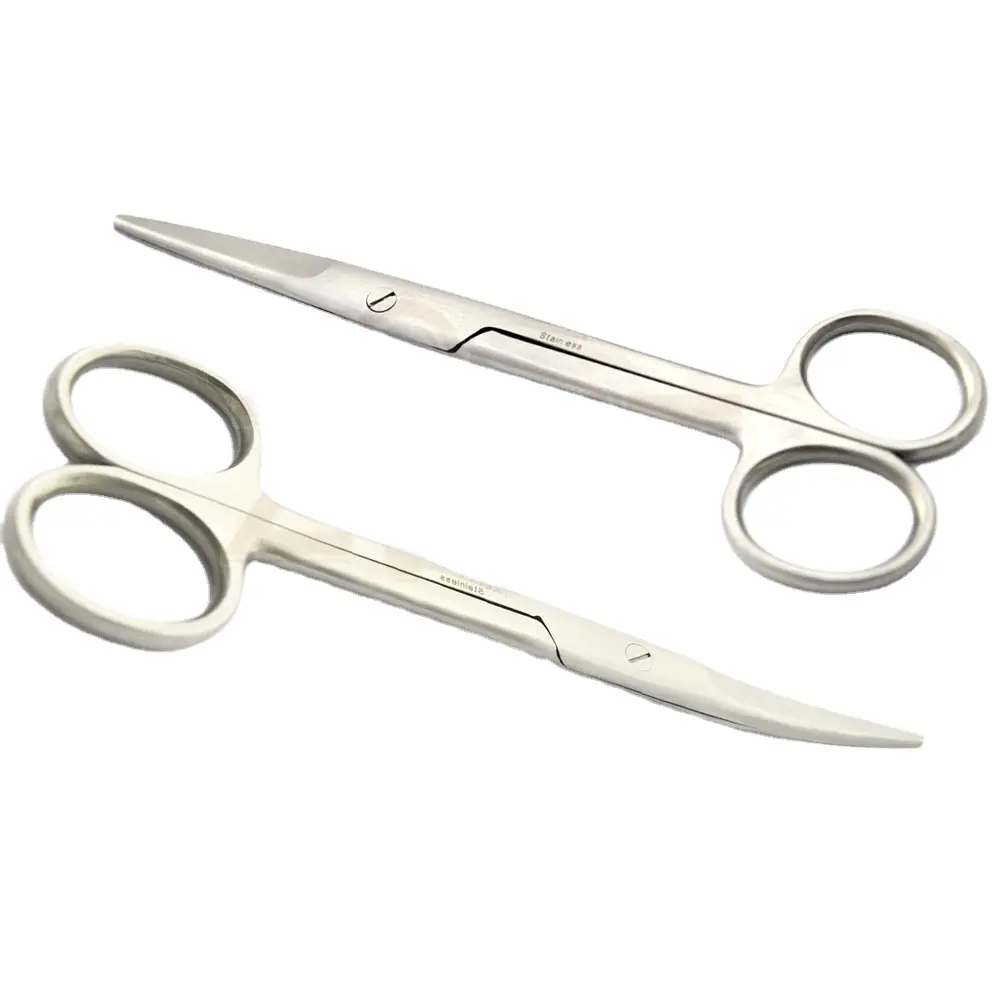 Thép Không Gỉ Mayo Scissor Thẳng Cong 140 Mm FS:2822 Dụng Cụ Phẫu Thuật Chất Lượng Cao