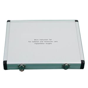 Juego de 21 Uds. De cataratas de titanio, instrumento oftálmico ocular, microlente intraocular para ojos, instrumentos de cirugía de implantación, soporte de aguja - Product Image 5