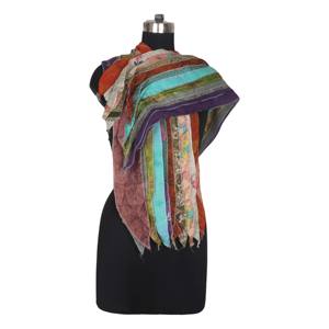 Foulards en soie faits à la main de l'Inde Foulards en soie 7 - Product Image 5