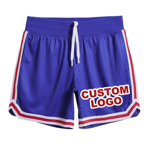 Shorts de sport décontractés pour hommes, respirants, doux, légers, séchage rapide, écologiques, taille élastique en satin, vêtements de sport confortables - Product Image 1