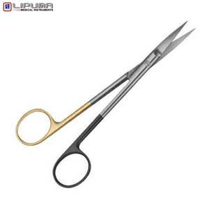 JOSEPH กรรไกรผ่าตัดสแตนเลสแบบตัดพิเศษ14ซม. SC ปลอดภัยด้วยมือมาตรฐานโมล - Product Image 2