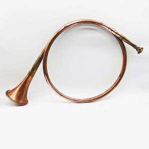 Corne de clairon en laiton faite à la main avec finition antique parfaite pour la décoration de cadeaux et les collectionneurs musicaux - Product Image 4