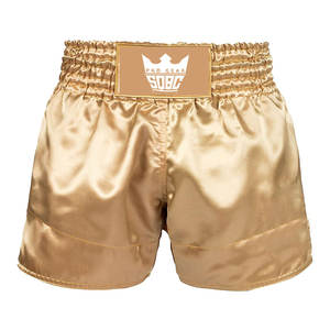 Shorts de Muay Thai pour hommes les plus vendus, en spandex/polyester, séchage rapide, respirant, MMA, kick-boxing, entraînement, personnalisez votre propre logo - Product Image 1