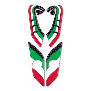 Adesivi Protettivi 3D Compatibili per Moto Ducati Hypermotard e Hyperstrada, Sticker Eleganti - Product Image 1