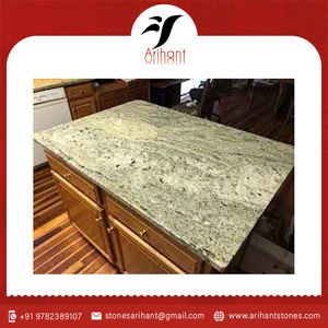 แผ่นหินแกรนิตสีเขียวที่ทันสมัยพื้นผิวขัดเงาคุณภาพสูงเชื่อถือได้สำหรับการออกแบบพื้นล่าสุด - Product Image 2