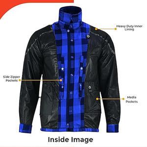 Lo último en 2024, camisa protectora de franela para motocicleta de calidad superior con forro completo, camisa para motocicleta ignífuga - Product Image 5