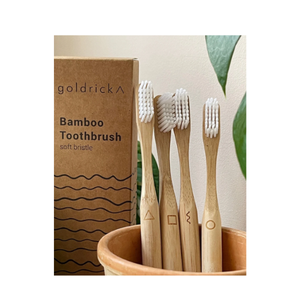 Brosse à dents en bambou manche en bois poli léger Portable accessoire de nettoyage quotidien fait à la main au Vietnam - Product Image 6