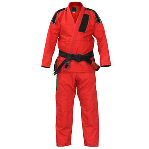 ชุดยูโด BJJ ผ้าฝ้ายแท้ 100% ผลิตโดย OEM น้ำหนักเบา สีพื้น ระบายอากาศได้ดี - Product Image 1