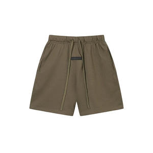 <b>Men's</b> Custom Logo Quick-Drying <b>Running</b> <b>Shorts</b> Solid Pattern Cotton Polyester Fabric Oversized Casual Hand Pocket Old Logo Design - Product Image 5