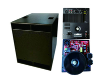 Caisson de basses passif/actif VT Series ultra-résistant 12'-18' pour scène et club, haute puissance, faible consommation, usage domestique et commercial, en néodyme métallique