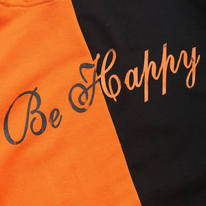 Venta al por mayor 360Gsm 48% POLIÉSTER + 52% algodón Streetwear Vintage gráfico de gran tamaño de manga larga sudaderas con capucha de dos tonos - Product Image 5