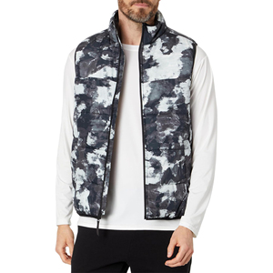 Tendance gilet d'hiver léger pour hommes imperméable en polyester respirant avec conception de sublimation - Product Image 4