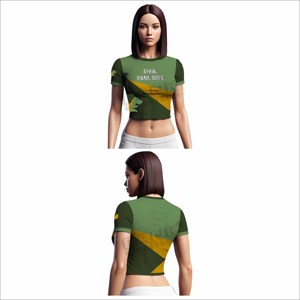 T-shirts courts pour femmes de haute qualité, légers, fabriqués au Pakistan - Product Image 5