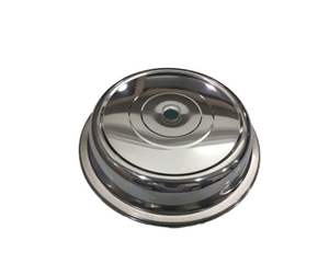 Stainless Steel Plate <b>Cover</b> with Center Knob <b>Food</b> Serving Lid Use <b>Food</b> <b>Cover</b> - Product Image 3